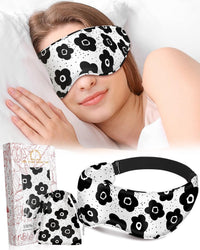 Weighted Mulberry Silk Eye Mask, Heat & Cold, Lavender