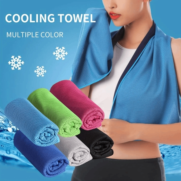 Quick-Dry Cooling Towel, 30 x 90 cm